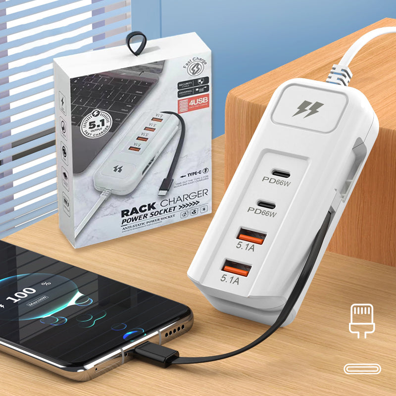 USB разклонител с Type-C, удобен и практичен