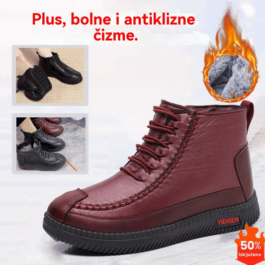 🔥🔥【35-42】💥Nove zimske čizme za 2025. godinu, s mekim, zadebljanim i toplim potplatom