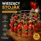 🔥Ruszt na szaszłyki do frytkownicy powietrznej | Równomierne smażenie 360°, chrupiące i soczyste!🍢