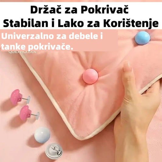 ✨ 【40kom】Držač za Pokrivač - Stabilan i Lako za Korištenje! 📍Univerzalno za debele i tanke pokrivače.