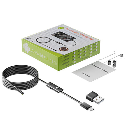 📱Novi industrijski endoskop od 7 mm s izravnim priključkom za kameru tipa C za Android telefone (vodootporni endoskop)