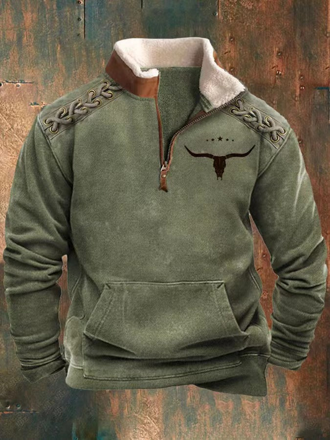 🔥【50% POPUSTA】Moderan muški džemper 3D – Topao i za jesen/zimu