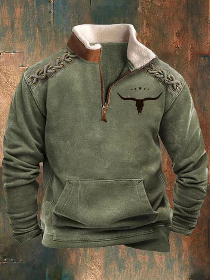 🔥【50% POPUSTA】Moderan muški džemper 3D – Topao i za jesen/zimu