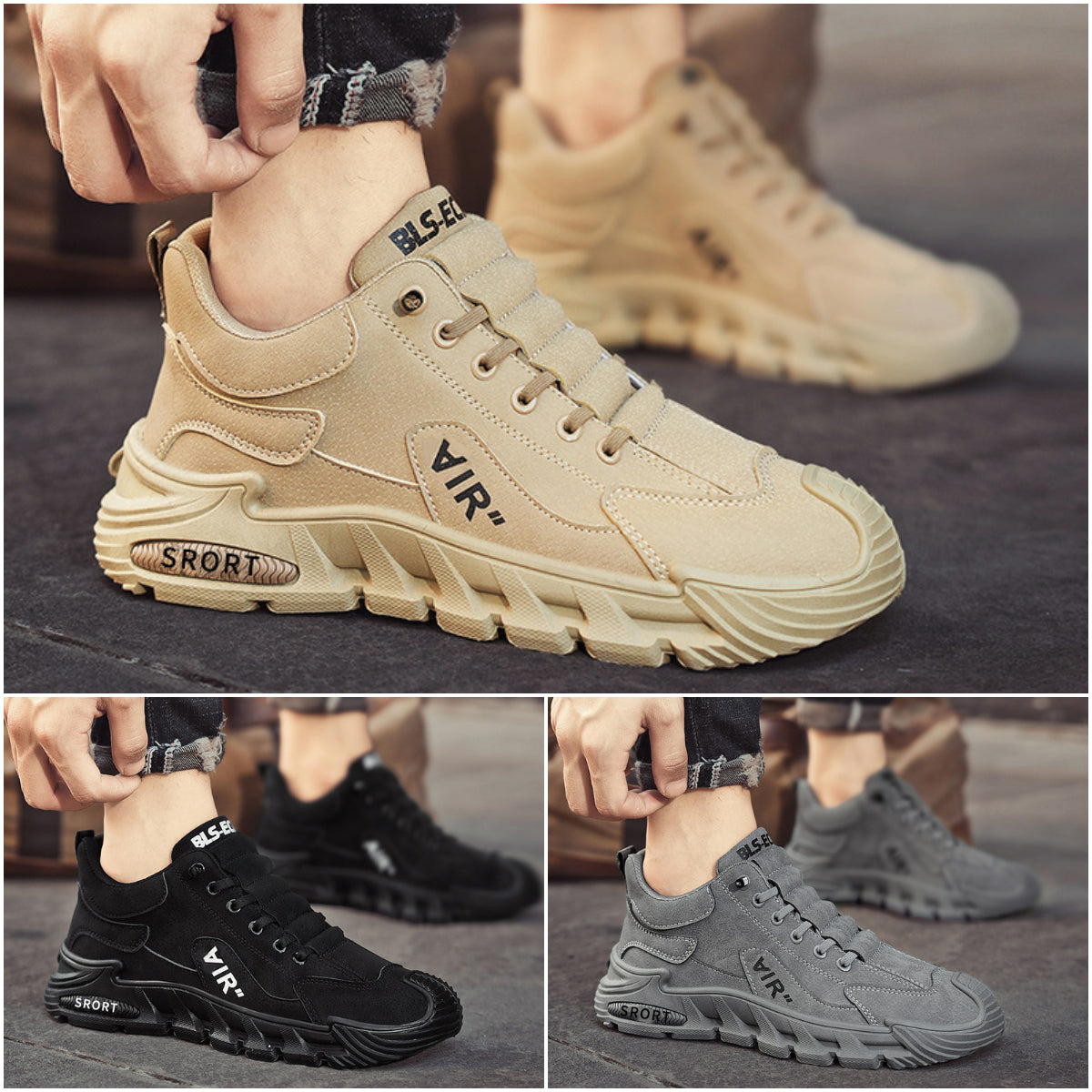 🔥✨】🥾【39-44】Nove ležerne muške cipele, prozračne i udobne, od vodootporne tkanine