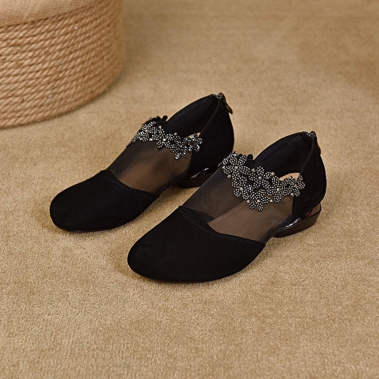 🔥【35-41】🏆✨Nove ženske cipele s šupljom mrežastom petom i mekim potplatom