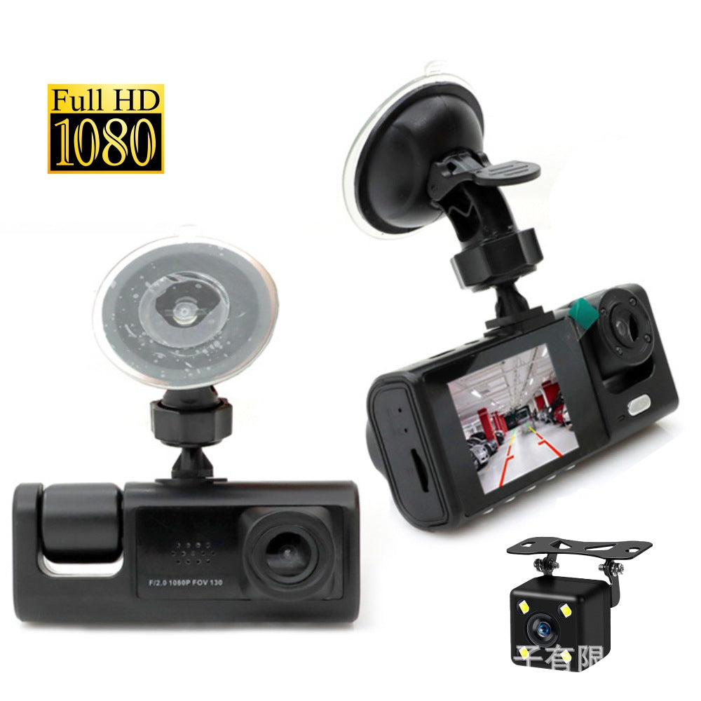 HD 1080p запис на автомобил с камера за задно виждане