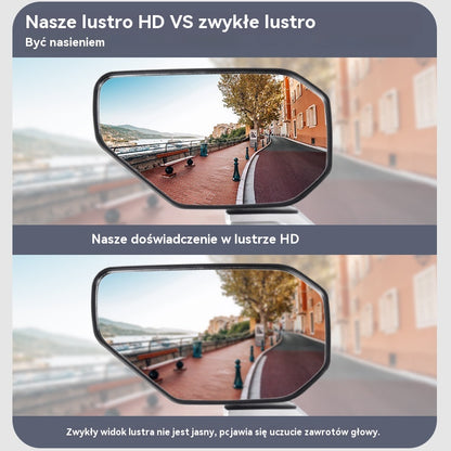 🔥【49% zniżki!!!】🏍️Regulowane lusterko wsteczne HD do motocykla