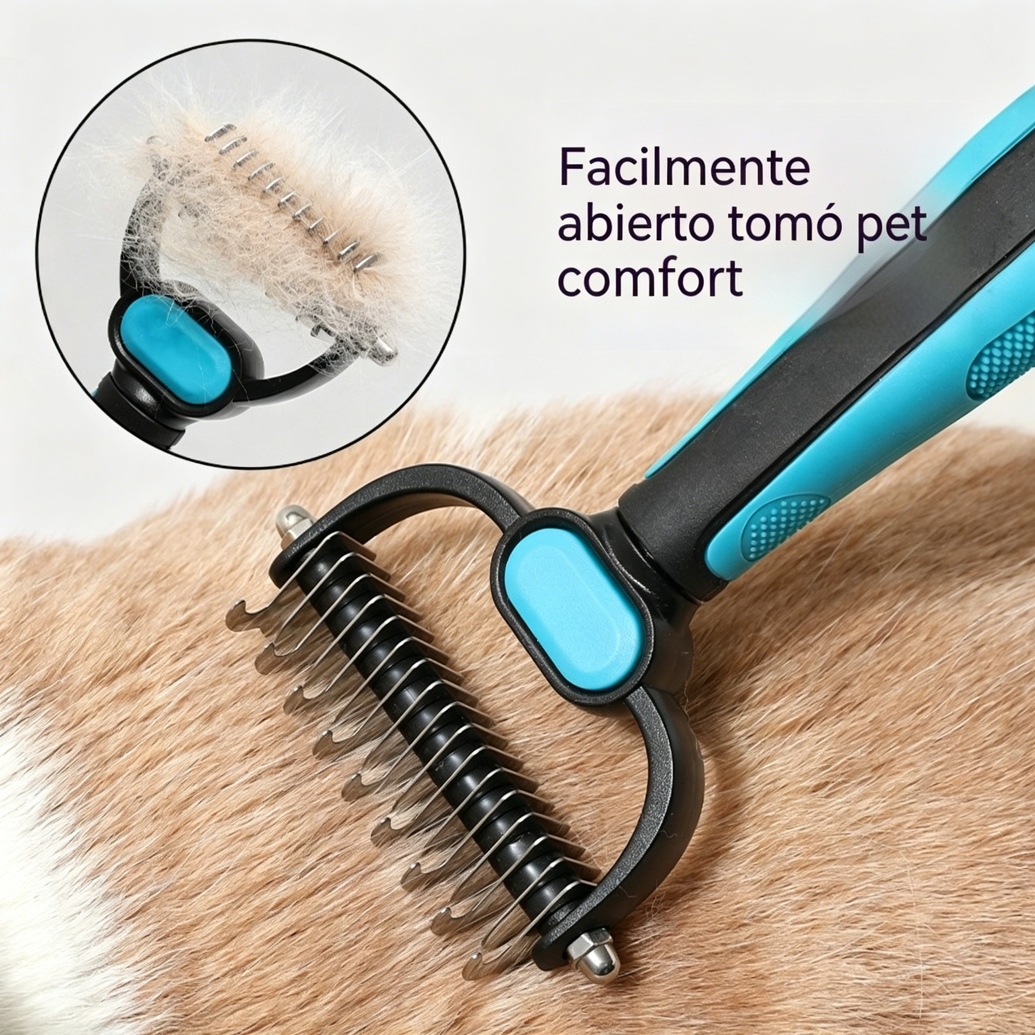 Ostatni dzień promocji! 🐱🐕【Kup 1, drugi gratis】✨ Wielofunkcyjna szczotka 3 w 1 dla zwierząt — czesanie, masaż i czyszczenie w jednym!