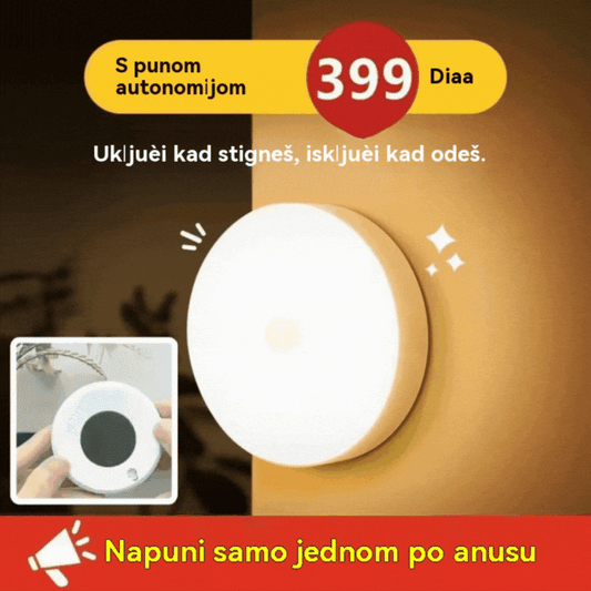 🏡💡Pametno LED svjetlo koje osjeća ljudsko tijelo, jednostavno za punjenje i praktično