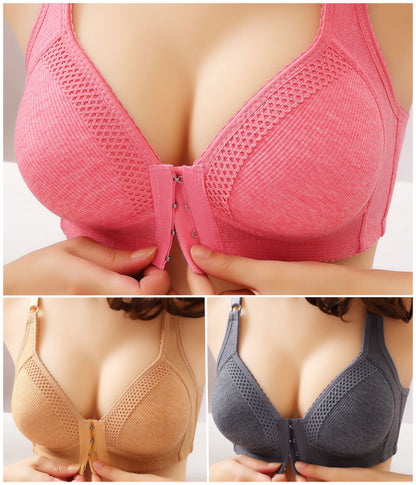 💥【3 komada】Visokokvalitetni push-up grudnjak bez šavova, moderan i seksi, sprečava opuštanje