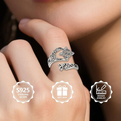 Сребърни пръстени S925, стилни, 2 броя