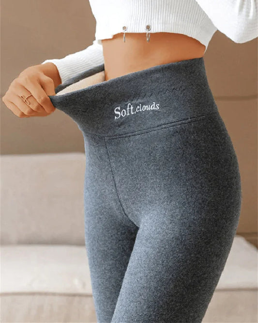 【Godišnja završna rasprodaja】 [S-5XL] Nove ženske tople tajice od kašmira za jesen i zimu 2025. s visokim strukom