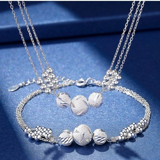 Nakit set ogrlica i narukvica s dizajnom