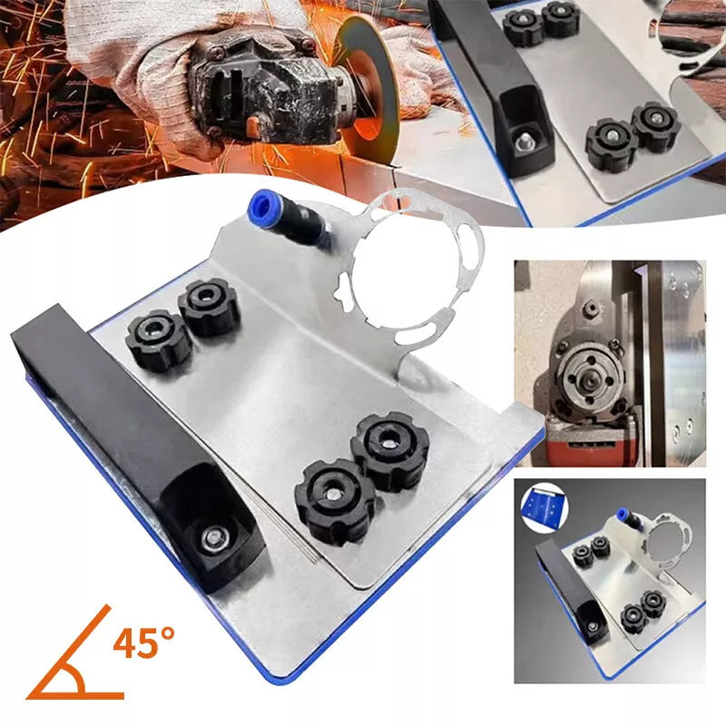 🔥👍Stalak za kutnu brusilicu za rezanje pločica pod 45° Iskošenje, stalak za kutnu brusilicu za rezanje pločica za kutne brusilice tip 100 (Boja: 1kom)