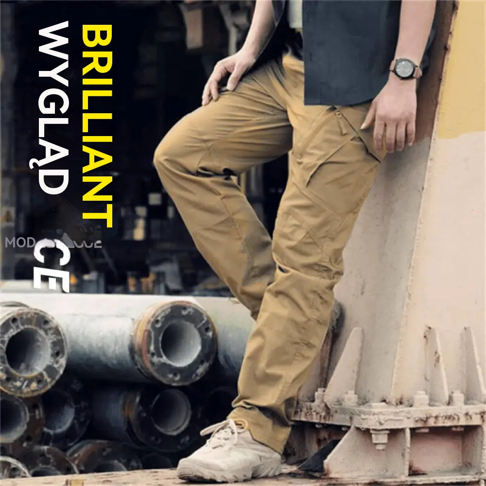 ⏳ 🔥Męskie Spodnie Wojskowe Taktyczne, Odporne na Wiatr i Ocieplające