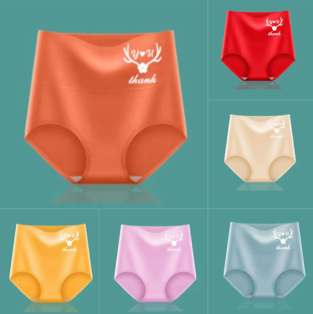 💖Ostatni dzień 50% zniżki - 【Kup 3, otrzymaj 3 gratis】Wysoki stan, podnoszący pośladki, wykonany z wysokiej jakości bawełny✨️ （45-95 kg）