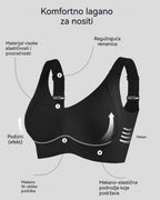 😍【Set od 4 kom】Bešavni ženski grudnjak bez žica ❤️【40–95 kg】