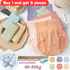 🏆Kupite 4, dobite 4 brezplačno【40-100 kg】🔥Zadnji dan - 50 % popust - Antibakterijske hlačke za trebušček z visokim pasom