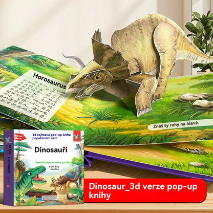 🎁🎁 książka 3D z wyskakującymi zwierzętami