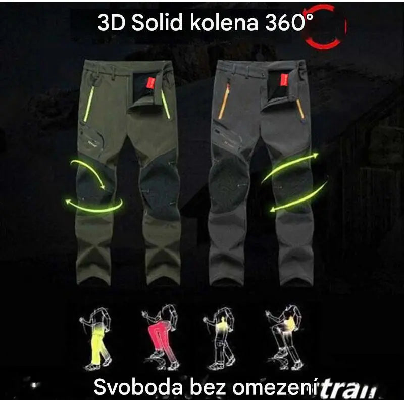 🏃‍♂️【S–5XL】2026 Nowe męskie spodnie outdoorowe na jesień i zimę – ciepłe, polarowe, wodoodporne i wiatroszczelne