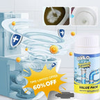 🛁💦【Kúp 1 a získaj 1 zadarmo】🌟Čistič drezov a odtokov - Pena s vysokou hustotou vyrobená z extraktov a rozkladajúcich enzýmov.