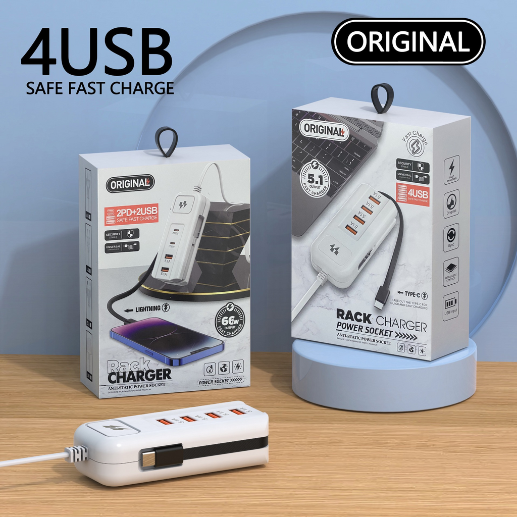 USB разклонител с Type-C, удобен и практичен
