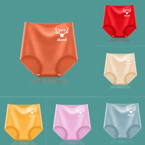 💖Zadnji dan 50 % popusta - 【6-delni komplet】- Dvigovalnik zadnjice z visokim pasom iz visokokakovostnega bombaža✨️ （45-95 kg）