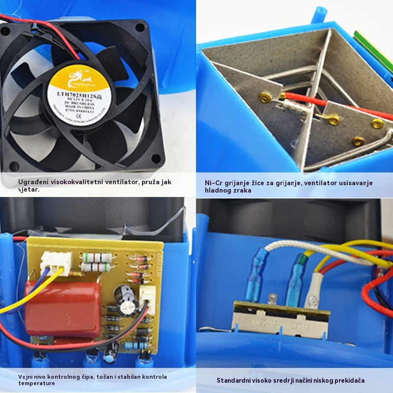 🔥🐣🌡️ Inteligentna lampa za grijanje peradi s konstantnom temperaturom