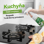 💦 Všestranný enzymatický čistiaci prostriedok do kuchyne a domácnosti