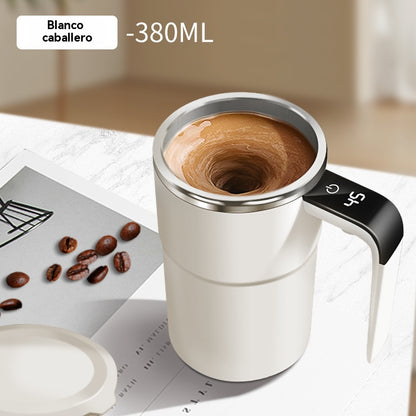 ☕🔋Zestaw kubków do kawy z możliwością ponownego napełnienia i automatycznym mieszadłem magnetycznym⚡