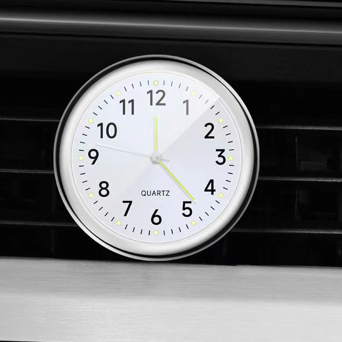 🕒【Kupite 1 i dobijete 1 besplatno】🕒Novi mali svjetleći auto sat, možete jasno vidjeti vrijeme noću Mini svjetleći sat za automobil
