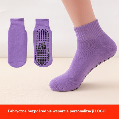 🧦🔥💥Kup 3, a 3 dostaniesz gratis🔥 Zimowe, antypoślizgowe skarpetki podłogowe, bardzo grube i ciepłe, bardzo gruba, wykonana z frotte, masuje podeszwy stóp