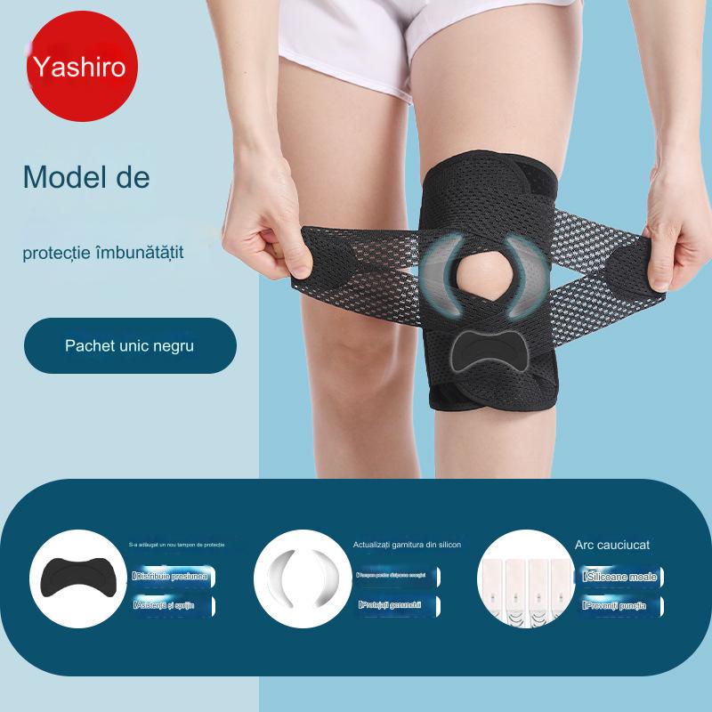 🦵 Dvojité pružinové chrániče kolien, vhodné na beh, cyklistiku, hranie lopty a iné športy