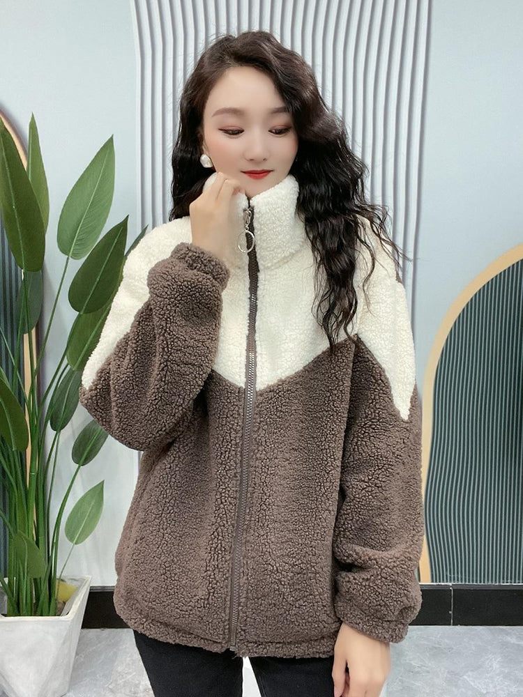 🔥【Rasprodaja zadnjeg dana u godini】🐏【M-4XL】Zimska flis jakna, pamučna jakna, ojačana pamučna jakna od janjeće vune, topla jakna