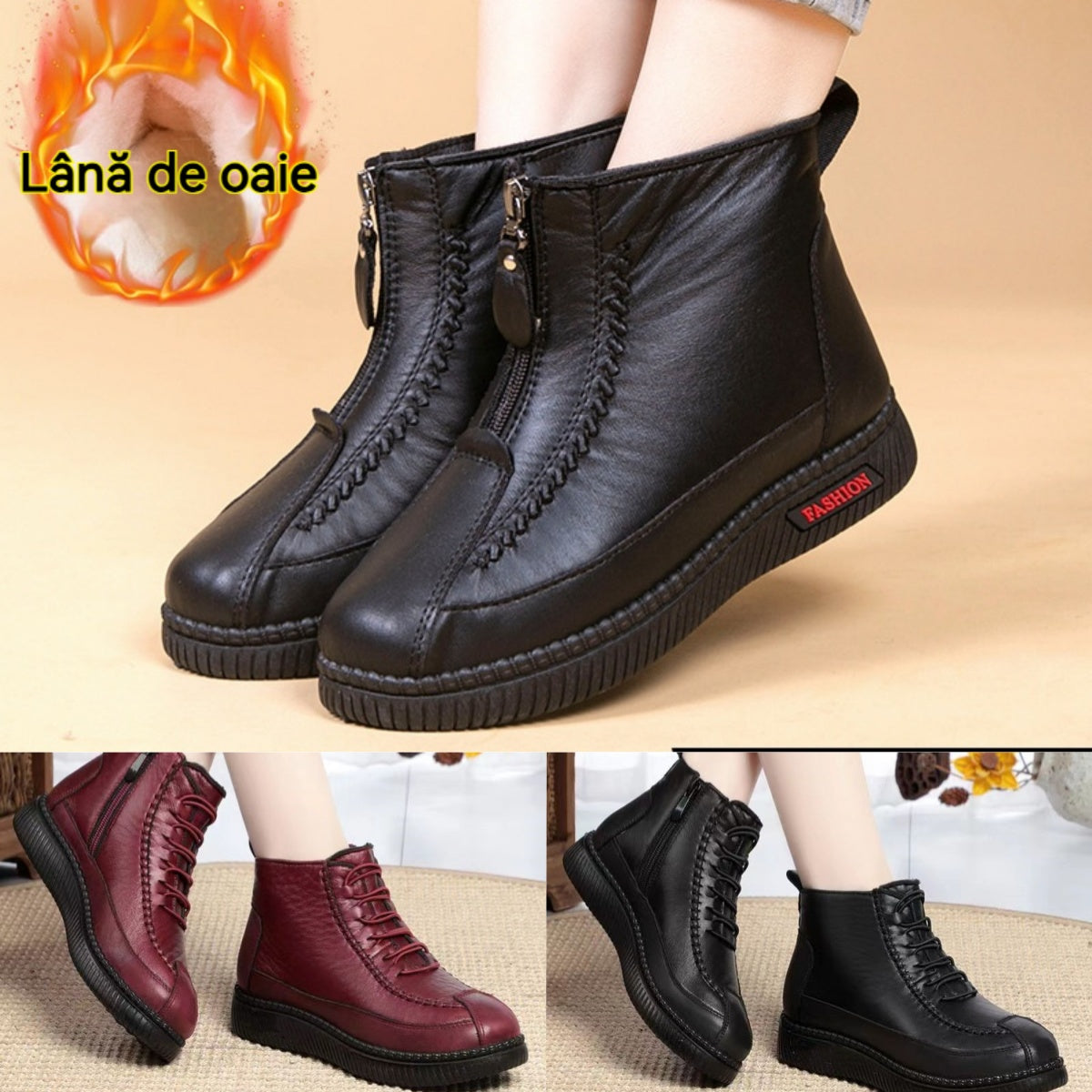 🔥🔥【35-42】💥Nove zimske čizme za 2025. godinu, s mekim, zadebljanim i toplim potplatom