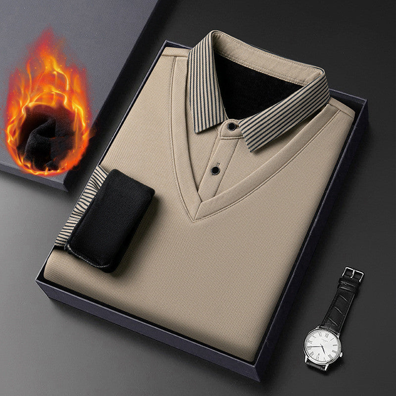 👔【M-4XL】Męska dwuczęściowa kurtka ze sztucznej skóry szenilowej z aksamitem i podszewką zapewniającą ciepło