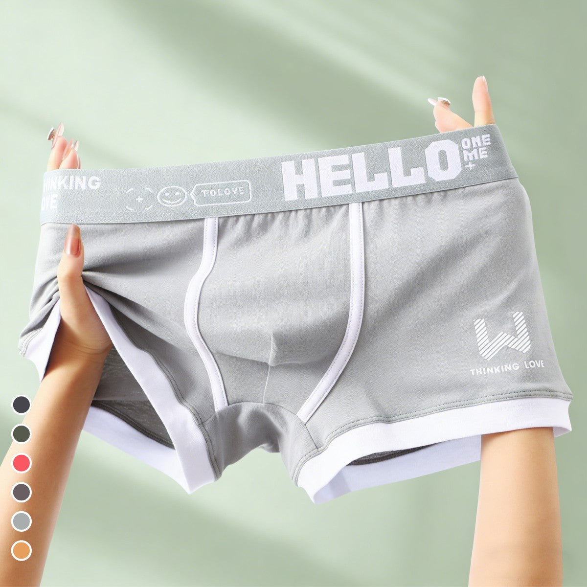 [6 броя] Мъжки боксерки от чист памук - дишащи и удобни