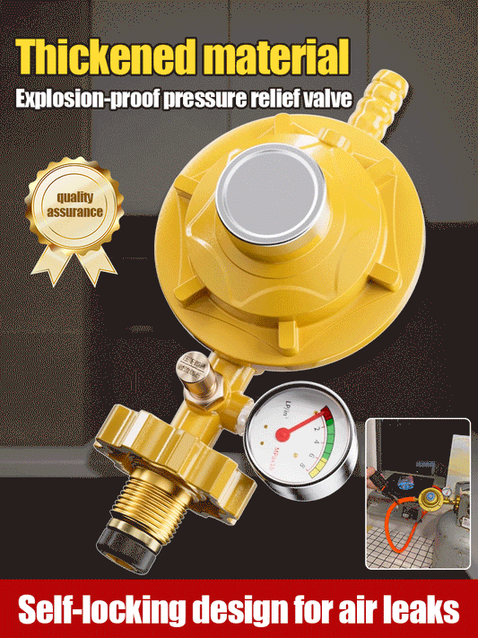 🏡🔥 Ventil za smanjenje tlaka plina za kućnu upotrebu, samoblokirajući ventil za smanjenje tlaka ukapljenog plina, siguran i otporan na eksploziju💥