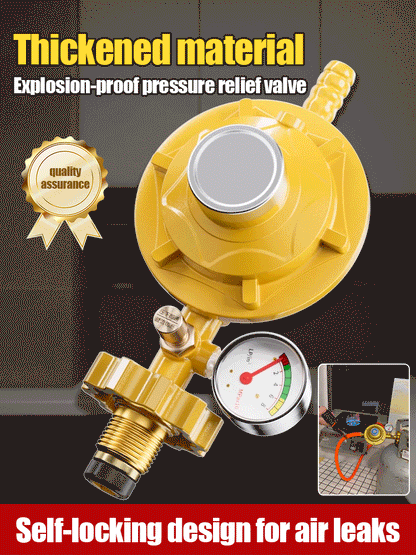 Zawór redukcyjny ciśnienia gazu do użytku domowego, samoblokujący zawór redukcyjny ciśnienia gazu skroplonego, bezpieczny i przeciwwybuchowy💥