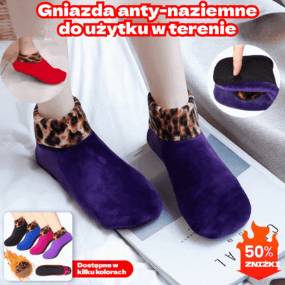 🧦【Kup 4, otrzymaj 4 gratis】Antypoślizgowe skarpetki termiczne do użytku w pomieszczeniach
