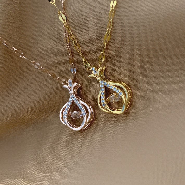 【Kup 1 sztuki i otrzymaj 1 sztuki gratis】Naszyjnik z brokatem dla kobiet