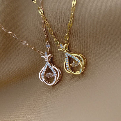 【Kup 1 sztuki i otrzymaj 1 sztuki gratis】Naszyjnik z brokatem dla kobiet