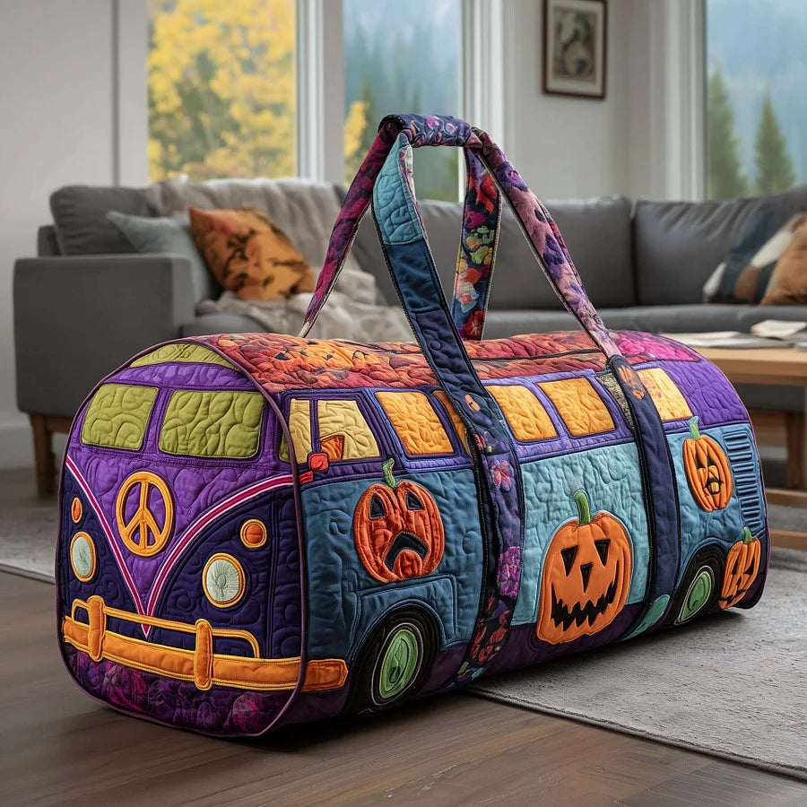 Пътна чанта Hippie Van с подплатена материя
