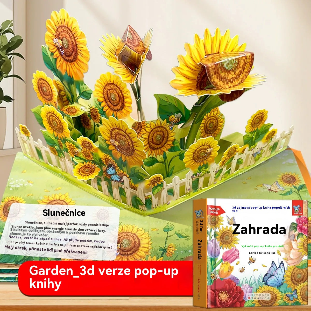 🎁🎁 książka 3D z wyskakującymi zwierzętami