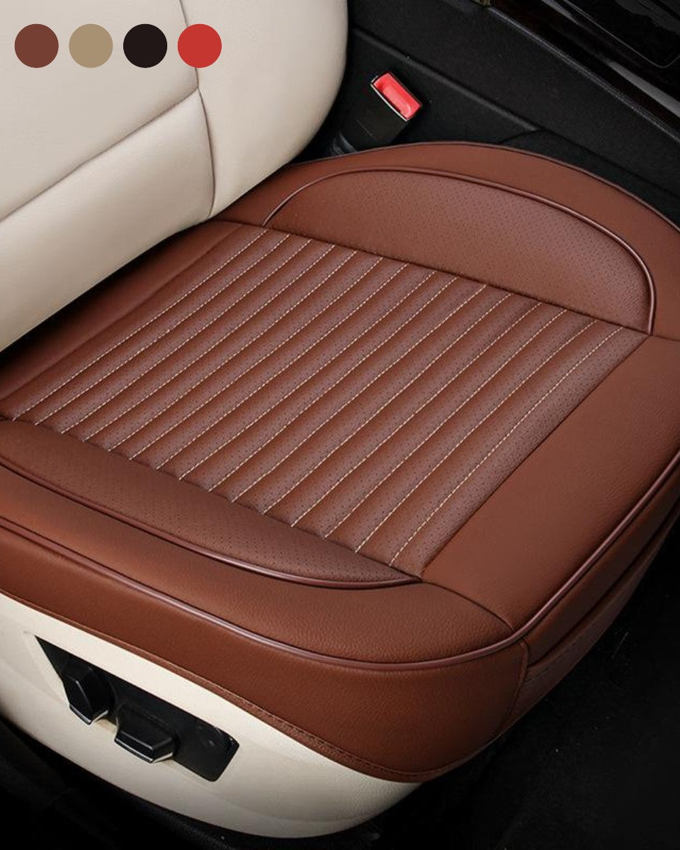 Възглавници за автомобилни седалки от естествена кожа с пълно покритие и дишащи възглавници за седалки